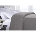 thumbnail image 6 of Eurotex 100% Cotton Blanket King 108 x 90 inches, Summer Lightweight Soft Breathable Blanket (Diamond, Flint Grey), 6 of 7