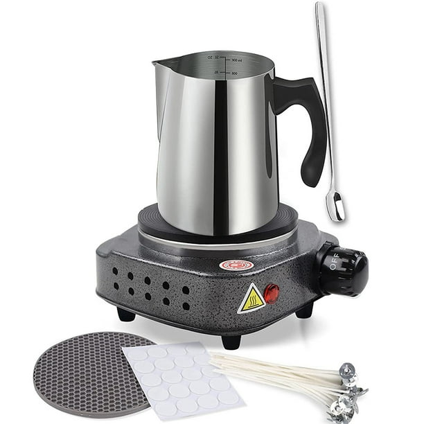 Candle Making Kit with Electronic Hot Plate,Candle Making Tools