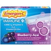 Emergen-C Immune Plus Vitamin C Supplement Powder, Blueberry Acai, 30 Ct