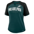 thumbnail image 2 of Women's Fanatics Midnight Green/Black Philadelphia Eagles Height Advantage T-Shirt, 2 of 3