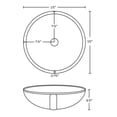 thumbnail image 4 of American Imaginations 15-in. W Undermount Sink Set White, 4 of 7