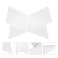 thumbnail image 5 of CIMAXIC Book Showing Bracket X-shaped Desktop Booking Holding Rack Magazine Support,7.87"X4.33"X4.33", 5 of 5
