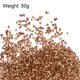 thumbnail image 3 of 50g Chips de vidrio triturado 1-3mm, marrón oscuro, 3 of 5
