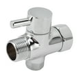 thumbnail image 1 of Desviador de ducha de vía, válvula desviadora de ducha de 3 vías de latón Desviador de agua de vía Resultados impresionantes, 1 of 8