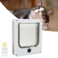 thumbnail image 4 of Cat Door, Safe Quiet  Free Firm Structure Pet Flap Door  for Bunny for Puppy, 4 of 8