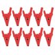 thumbnail image 5 of Electrical Clips PVC Brass Weldable Wire Power Test Clip Safe Reliable 10Pcs  for Electrical Circuit Experimental for Power Test ANGGREK Otros, 5 of 8