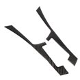 thumbnail image 4 of FLAMEEN Center Control Cover Trim, Car Center Control Cover Trim, Black For Infiniti Q50 Q60 13-19 Car Maintenance Prevent Dust Accumulation Prevent Surface Scratches, 4 of 8