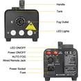thumbnail image 3 of Fog Machine, Automatic Spray Smoke Machine with Colorful LED Light Effect, Remotes with Preheating Light Indicator for Party Halloweeen Christmas, 3 of 8