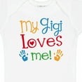 thumbnail image 4 of Inktastic My Gigi Loves Me Grandchild Boys or Girls Baby Bodysuit, 4 of 5