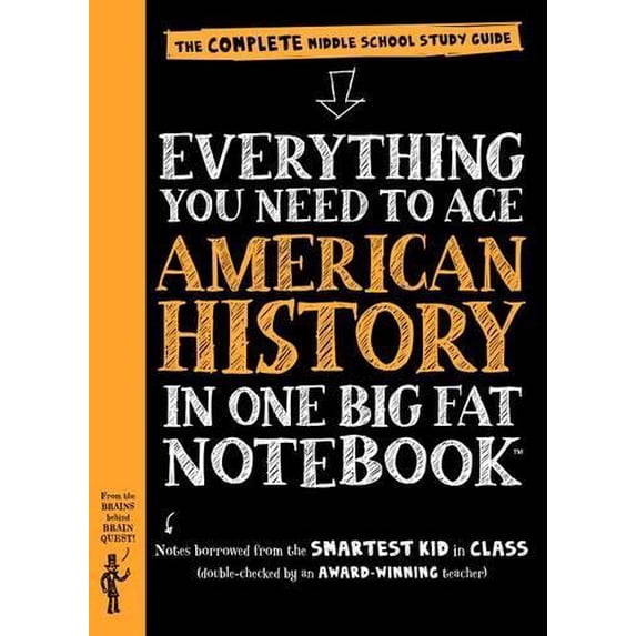 Pre-Owned Everything You Need to Ace American History in One Big Fat Notebook: The Complete Middle School Study Guide (Big Fat Notebooks) Paperback