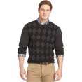 thumbnail image 1 of IZOD suéter con textura Argyle para hombre, negro, XXXX-Large, 1 of 1