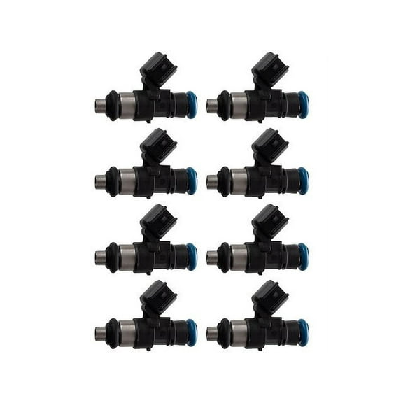 Fuel Injector Set 8 Piece - Compatible with 2010 - 2015 Chevy Camaro 2011 2012 2013 2014