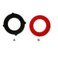 thumbnail image 4 of tredstone 1 Set Water Pipe Gasket Wear-resistant Durable Good Sealing Leather Washer Red 1Set, 4 of 6