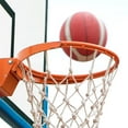 thumbnail image 4 of HAMPPLIES Basketball Hoop Net String Silver 1 Set Net Installation Outdoor Use 70.9*0.1*0.1in, 4 of 6