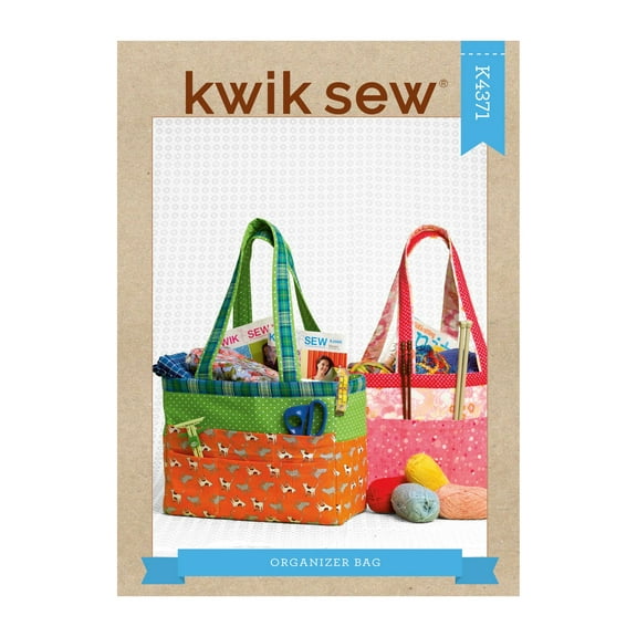 Kwik Sew Sewing Pattern 4371 - Organizer Bag, Size: OS (One Size)