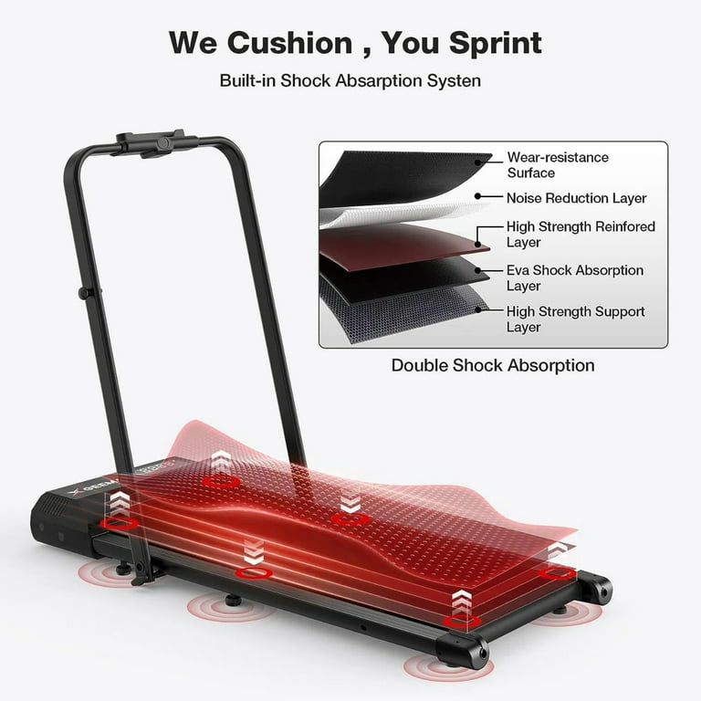 ホームジムEX Amazon.com : GYMAX Walking Pad, 2.25HP Dual Display Foldable