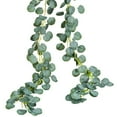 thumbnail image 1 of Coolmade 2 Pack 5.7ft Artificial Greenery Garland Faux Silk Eucalyptus Vines, Green, 1 of 6