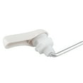 Hyper Tough Replacement Toilet Flush Lever and Arm, White