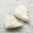 thumbnail image 3 of Meckior Unisex Kids Moccasins Shoe, Closed Toe Beige, Size 3-18 Months, 3 of 6