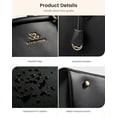 thumbnail image 4 of LOVEVOOK Laptop Bag for Women, Large Capacity Leather Computer Tote Bag, Waterproof Work Bags, Great Office Gifts for Women, 4 of 6