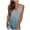 A1-Light Blue545, variant on XIAONU Solid Gradient Tank Top for Women V Neck Sleeveless Casual Shirts Tops