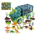thumbnail image 4 of Transportador de Camiones de juguete Salvador coche de dinosaurio extraíble para niñas Estilo F, 4 of 10