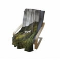 thumbnail image 4 of Scotland Soft Flannel Fleece Throw Blanket, Landscape View of Old Man of Storr Rock Formation Dull Weather and Gloomy Sky, Cozy Plush for Indoor and Outdoor Use, 50" x 70", Multicolor, by Ambesonne, 4 of 6