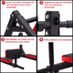 thumbnail image 3 of Barra Dominadas Ejercicios Multifuncional Pared Gym 8 en 1 Labg, 3 of 5