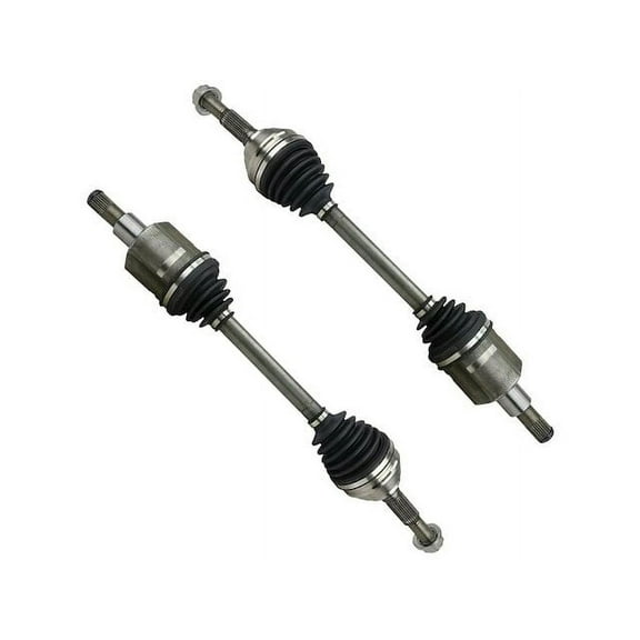 Front CV Axle Shaft Set - Compatible with 2002 - 2006 GMC Envoy XL 4WD 2003 2004 2005