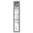 thumbnail image 2 of ArtToFrames 6" x 39" Classic Silver Picture Frame, 6x39 inch Silver Wood Poster Frame (WOM-4926), 2 of 7