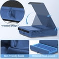 thumbnail image 6 of KDD Tablet Pillow Stand, iPad Tablet Stand Foldable Adjustable with Storage Bag & Stylus Mount, for Desk Bed Couch and Lap, Blue, 6 of 9