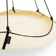 thumbnail image 5 of Hangout Pod, LLC Hangout Pod Free-Hanging Transportable Circular Family Hammock Bed, Cream & Black, 5 of 5