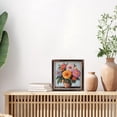 thumbnail image 4 of Floral Arrangement Dahlia Bouquet Wooden Sign Wall Plaque - Vintage Art Decoration, Wall Decoration - Ideal Gift For Home Decoration, Living Room, Bathroom, Bedroom, Garden, Dining, Bar, Cafe, Fest, 4 of 7