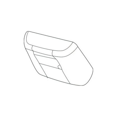 Genuine OE Mopar Handle Bezel - 6NF73TX7AA