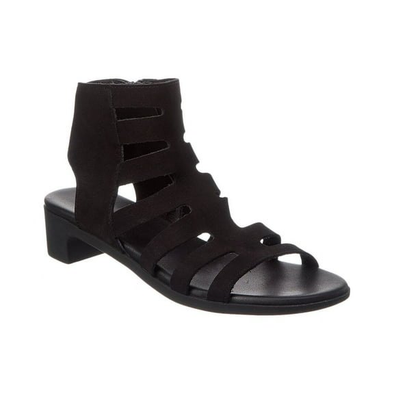 Arche Kisuro Leather Sandal, 42, Black