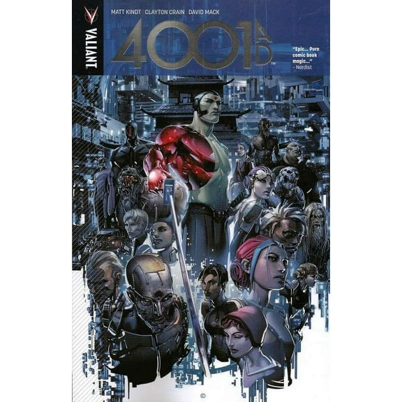 4001 A.D. TPB #1 VF ; Valiant Comic Book