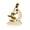 Gold, variant on Microscope Science Hard Enamel Pin | Clayton Jewelry Labs