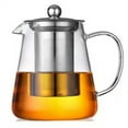 thumbnail image 1 of Théière en Verre Chauffant avec Bouilloire en Acier Inoxydable, Infuseur à Thé, Ensemble de Théière Puer Oolong 550ML, 1 of 6
