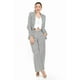 thumbnail image 5 of Set de blazer y pantalon a rayas Roman Fashion /jJuvenil, 0190 (Negro lineas) negro CH, 5 of 6