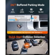 Vantrue N4S 3CH Triple Dash Cam | 2.7K+2.5K+2.5K Triple Sony STARVIS 2 | PlatePix | IP67 | GPS | 5GHz WiFi | Voice Control | LTE Ready | Parking Mode
