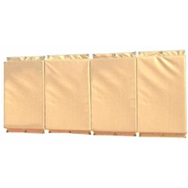 Folding Backstop Padding, Tan 4 x 10 ft.