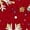 Red-1, variant on Womens Christmas Sweater Novelty Xmas Tree Snowflake Printed Long Sleeve Loose Pullover Tops Holiday Clothes