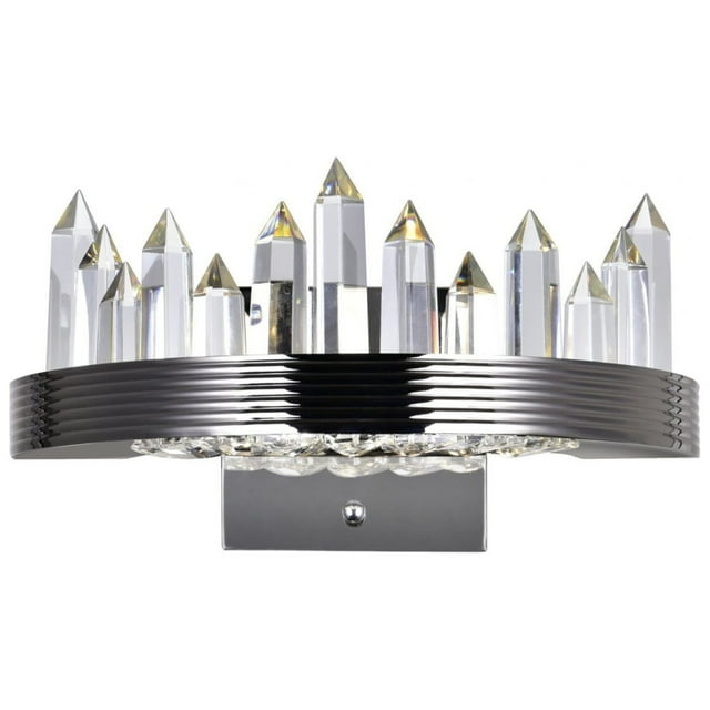 CWI Lighting Applique LED avec Finition Nickel Poli