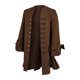 thumbnail image 4 of Disfraz de pirata para hombre, chaqueta, camisa, pantalones, caballero vikingo, cinturón de cuero medieval, bolso vintage para Halloween, 4 of 5