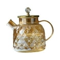 thumbnail image 2 of facefd Cold Kettle Water Kettle Iced Tea Teapot for Dining Table Kitchen Restaurant 1500ml, 2 of 8