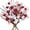 Blue, variant on 6 Pcs Valentine's Day Heart Berry Picks Blush Pink Artificial Heart Shaped Flower Stems 16.5" Valentine's Day Picks for Valentine Tree Bouquet Wreath Centerpiece Wedding Floral Arrangement