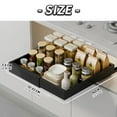 thumbnail image 2 of Extendable Cupboard Organiser, 18-26.8 Inch Expandable Pull-Out Drawers with Adhesive, Roll Out Shelf Storage for Kitchen Cabinets, Pantry, Bathroom, 3-Track Large, White, 2 of 7