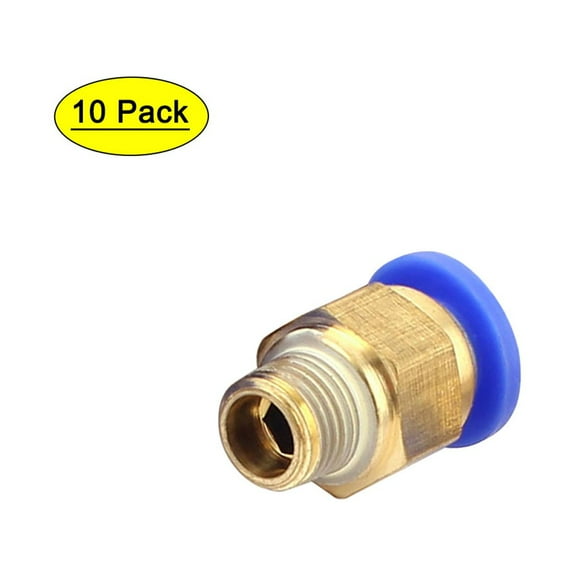 Air Line Hose 1/8BSP Male Thread 8mm Tube Quick Release Coupler Fittings 10pcs