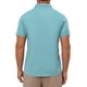 thumbnail image 3 of CAMISAS DE NEGOCIO DE MANGA CORTA DE COLOR SÓLIDO PARA HOMBRES CON CUELLO PUNTA Y BOTONES XL AZUL, 3 of 6