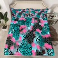 thumbnail image 2 of Castle Fairy Cheetah Print Bed Sheets,Abstract Leopard Print King Sheets, 2 of 7